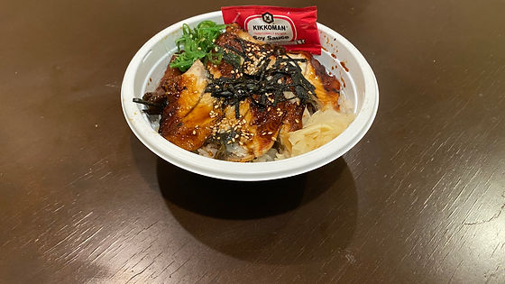 UNA DON (BBQ EEL BOWL on sushi rice) うな丼