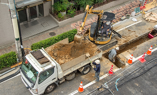 道路工事