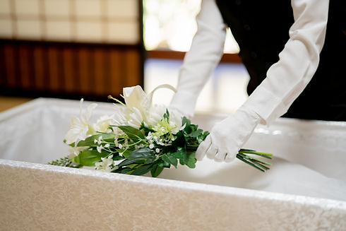 納棺時の花束