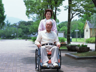 車いすのキャスター特許取得製品