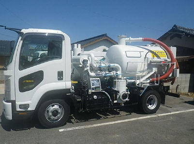産業廃棄物収集車