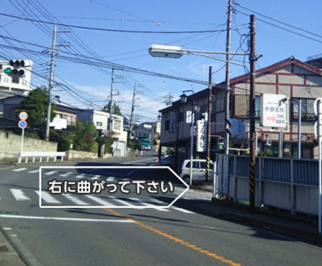 つる寿しがある交差点
