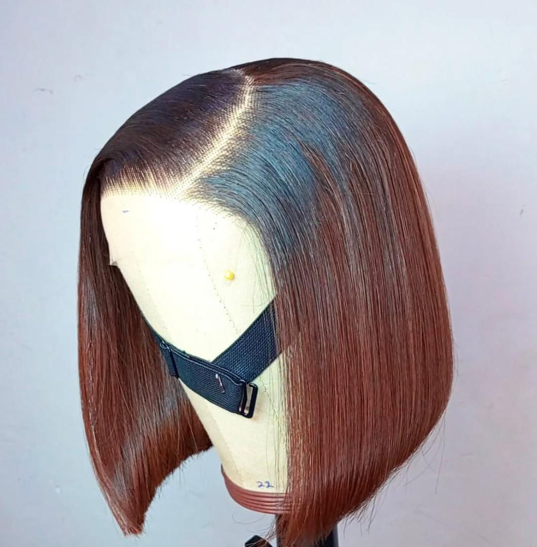 Vietnamese Bone Straight 4x4 Bob #1b/4