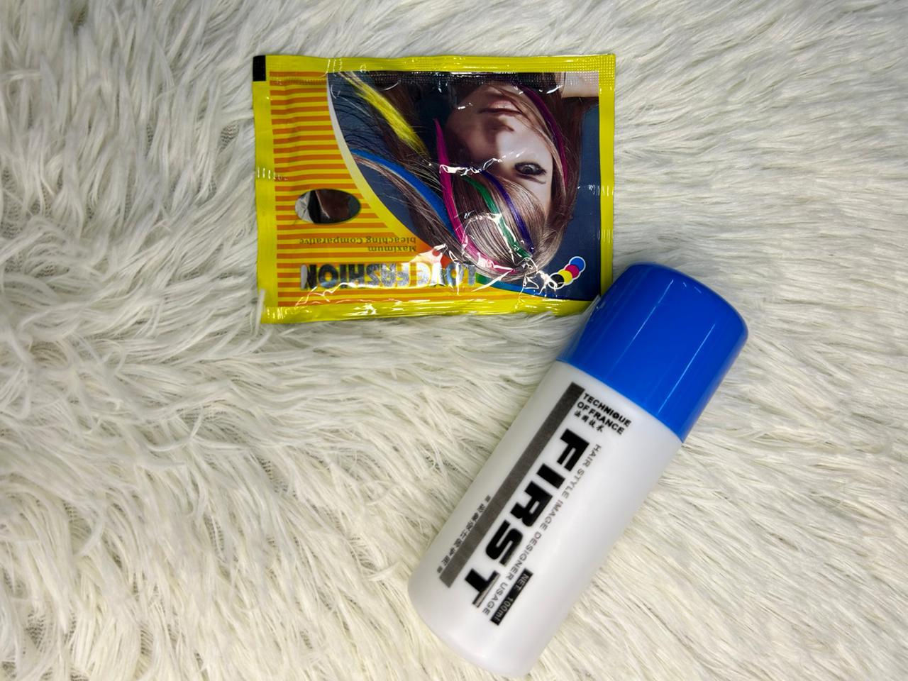 Color developer + Bleach