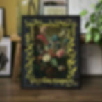 Thumbnail: Missing dark surreal figure collage art print — moody grunge wall art by Number302