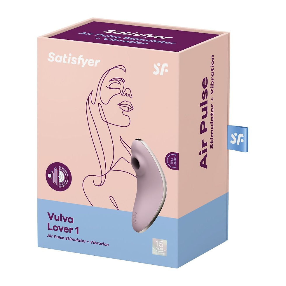Thumbnail: Satisfyer Vulva Lover 1 Air Pulse Wave Clitoral Stimulator & Vibrator