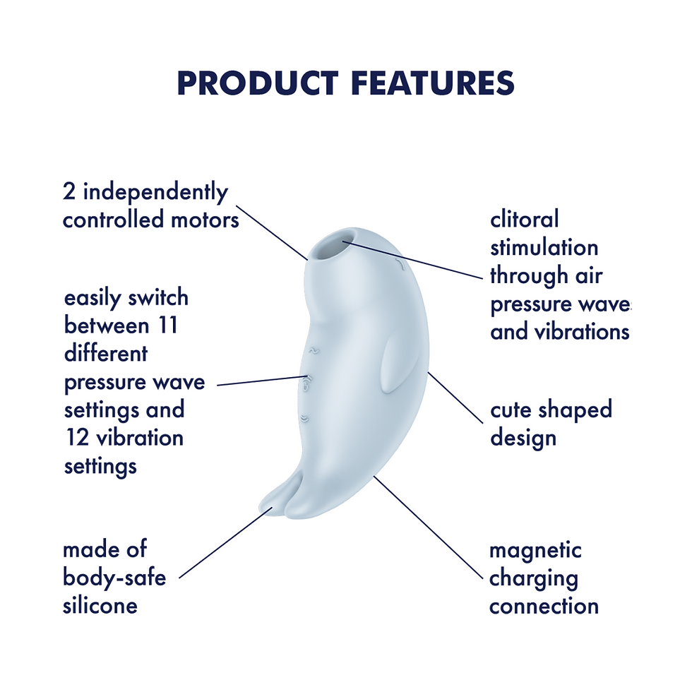 Thumbnail: Satisfyer Seal You Soon Clitoral Air Pulse Sucking Vibrator