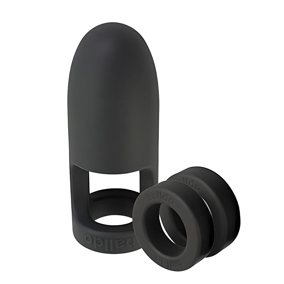 Balldo Vibrating Viballdo For Your Ballgasm Dildo To Balls Set