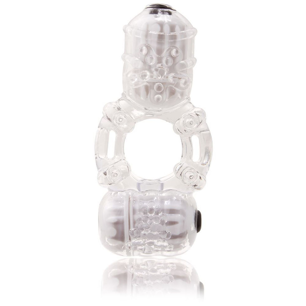 Thumbnail: Screaming O The Big O2 Dual Vibe Vibrating Cock Ring