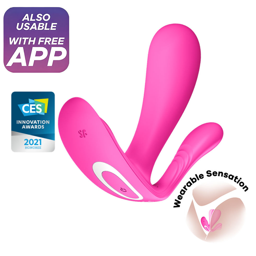 Thumbnail: Satisfyer Connect Top Secret+ App Controlled Dual Pleasure Wearable Vibrator