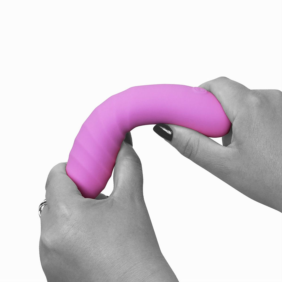 Thumbnail: Skins Touch The Pebble Clitoral Glee Spot Rabbit Vibrator Wand