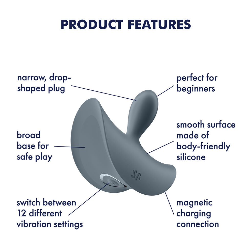Thumbnail: Satisfyer Booty Absolute Beginners 2 Vibrating Anal Butt Plug