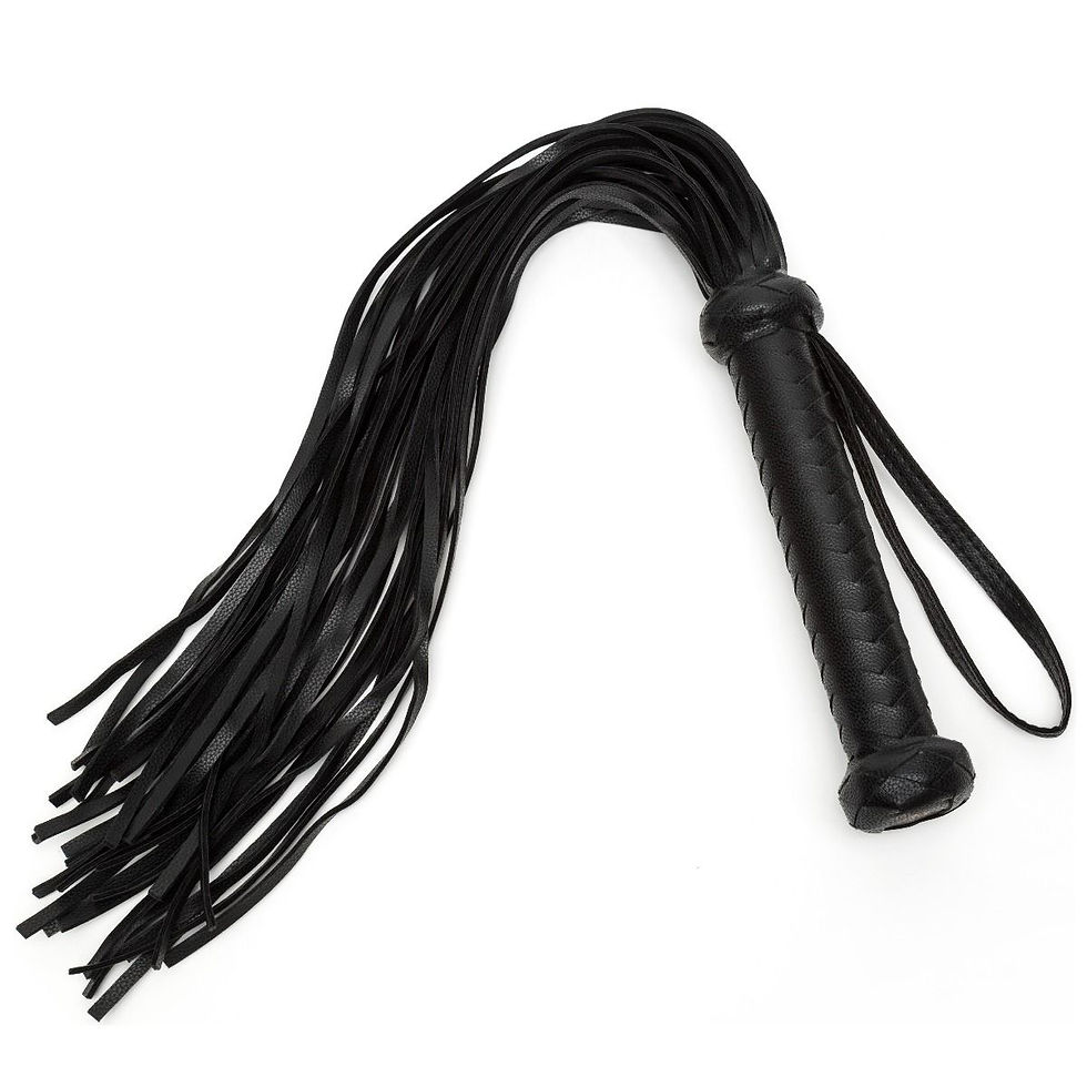 Thumbnail: Fifty Shades of Grey Bound to You Faux Leather Flogger Spanking Paddle