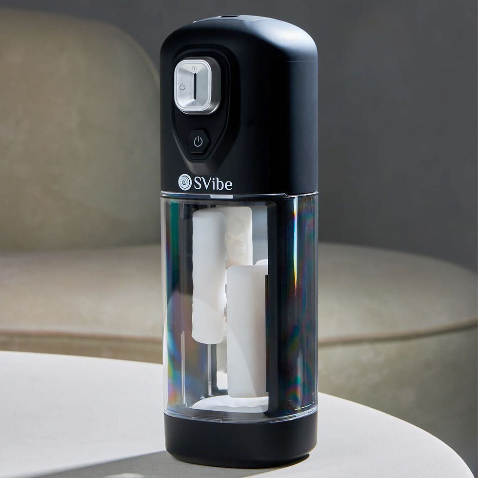 Thumbnail: SVibe Ikon Volt Rubbing & Heating Thrusting Male Masturbator