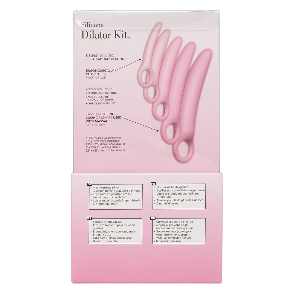 Thumbnail: CalExotics Inspire Silicone Dilator Kit 5 Piece Set