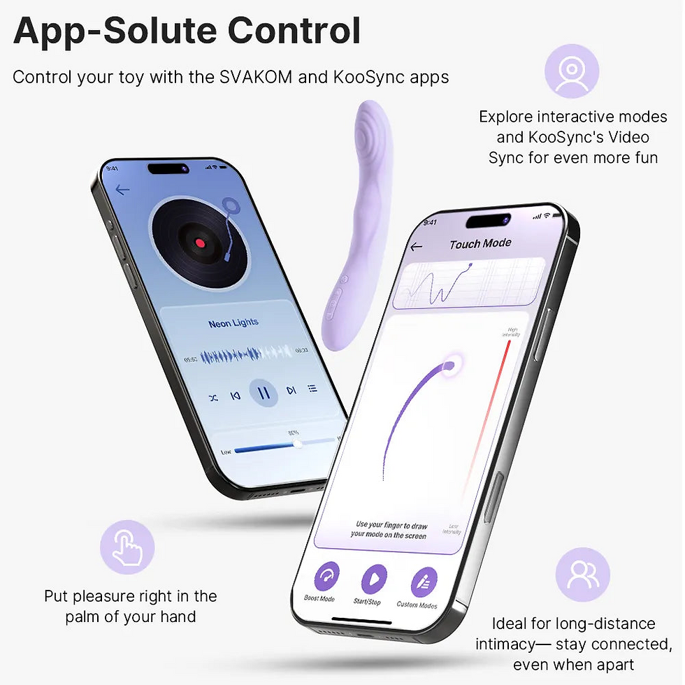 Thumbnail: Svakom Selena App Controlled Heating & Thrusting G-Spot Vibrator
