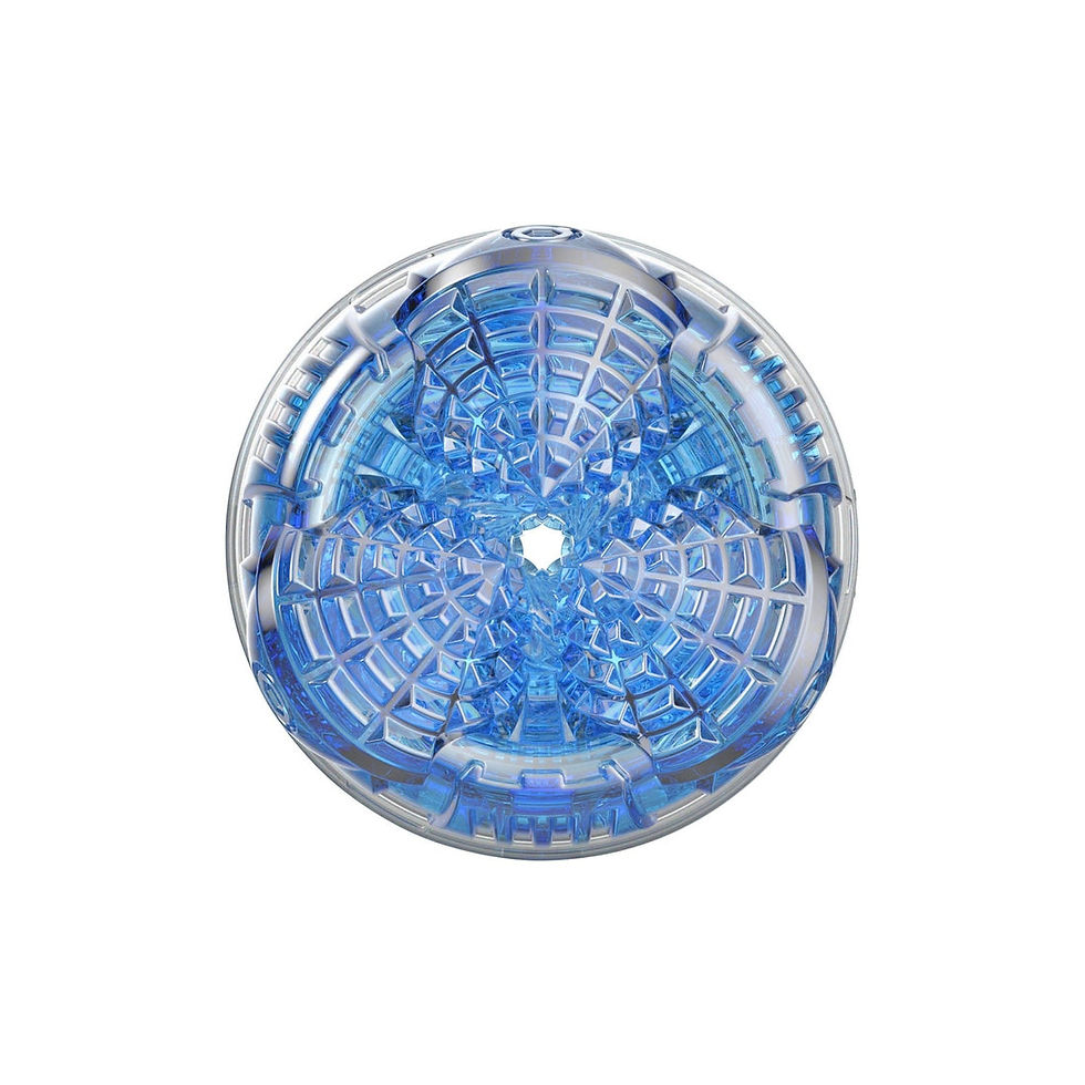 Thumbnail: Fleshlight Turbo Core Thrust Throttle Male Masturbator