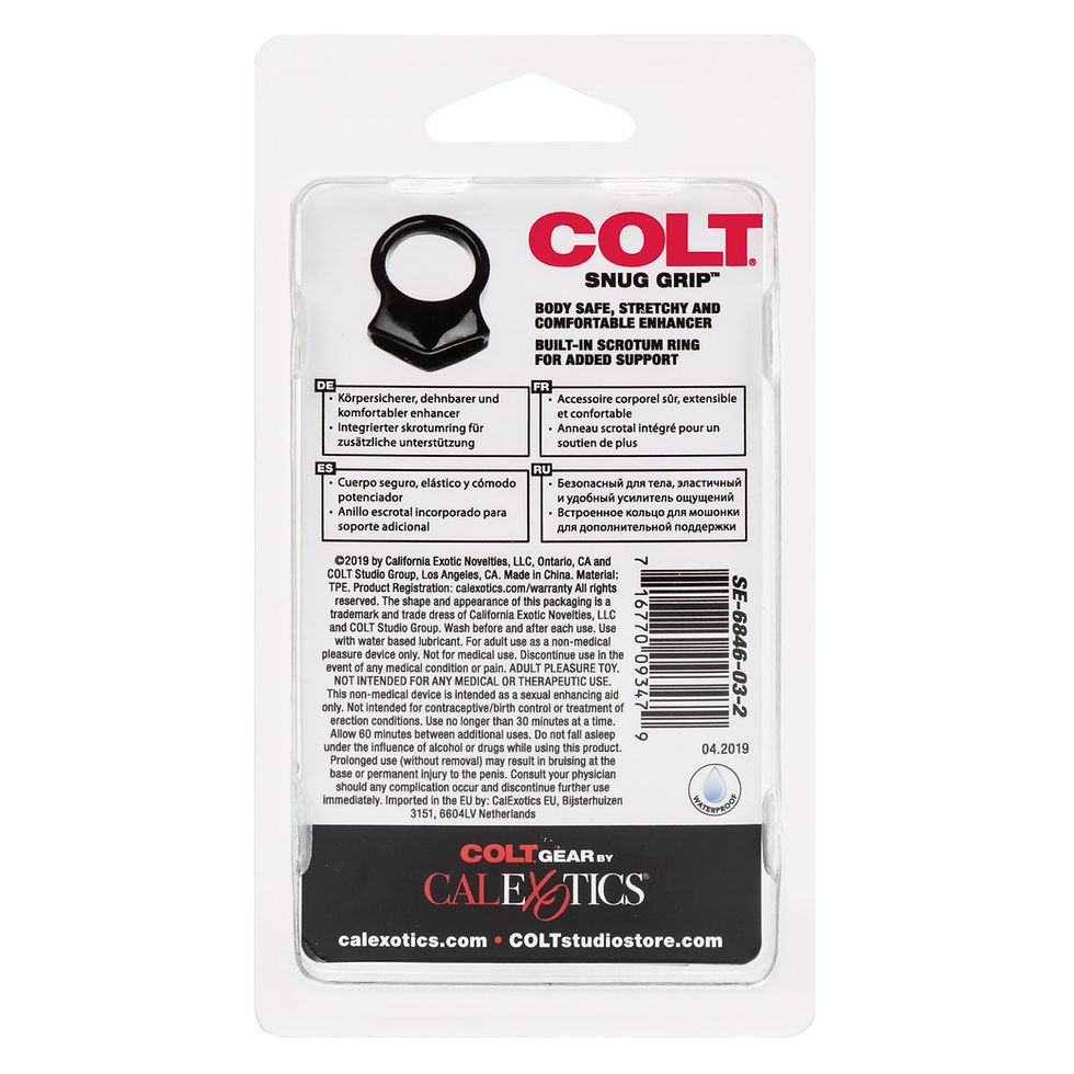 Thumbnail: Colt Gear Snug Grip Dual Support Cock And Ball Rings
