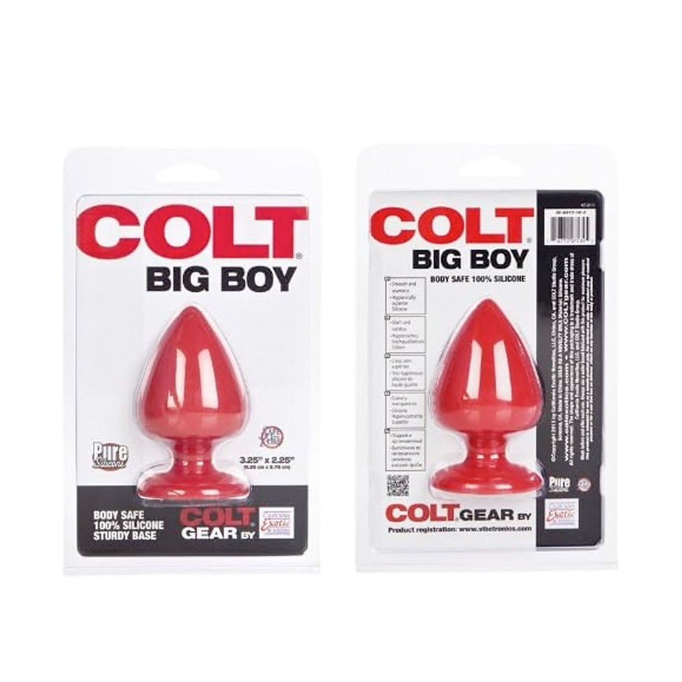 Thumbnail: Colt Gear Big Boy Anal Butt Plug Large XL