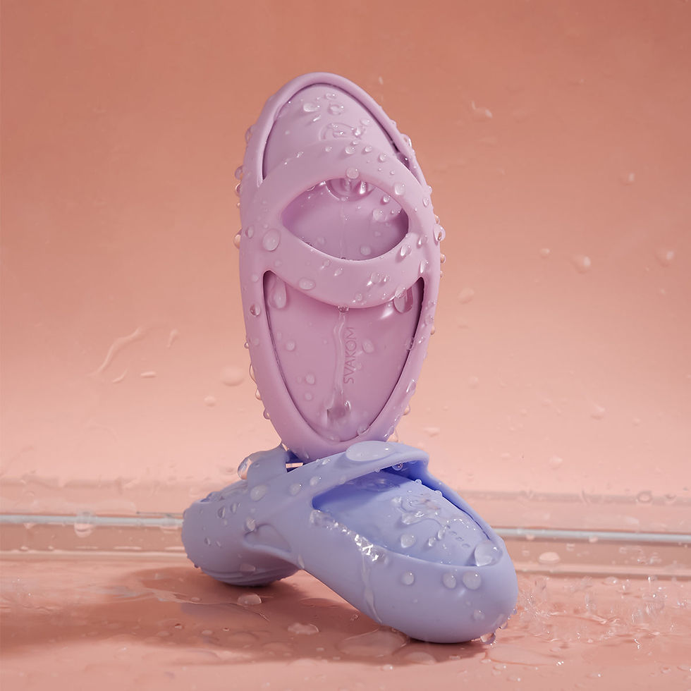 Thumbnail: Svakom Echo 2 App Controlled Auto Heating Flexible Finger Vibrator