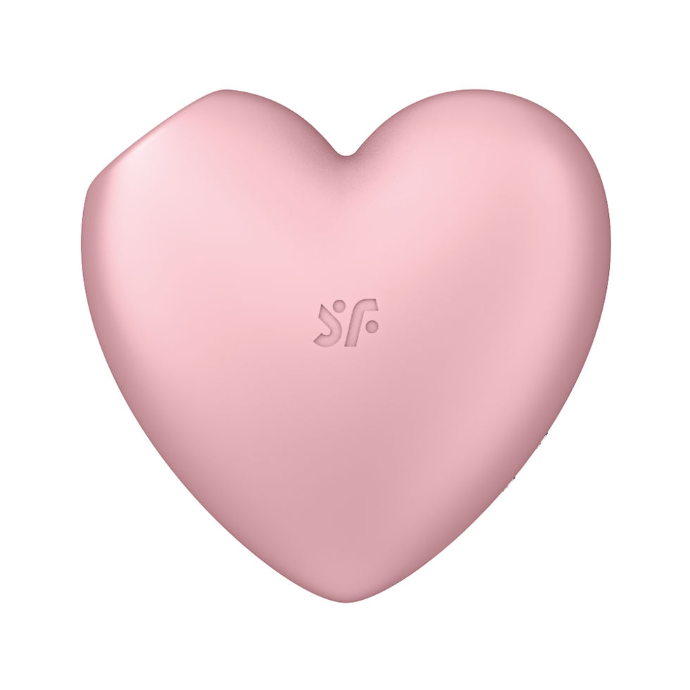 Thumbnail: Satisfyer Cutie Heart Air Pulse Clitoral Vibrating Stimulator