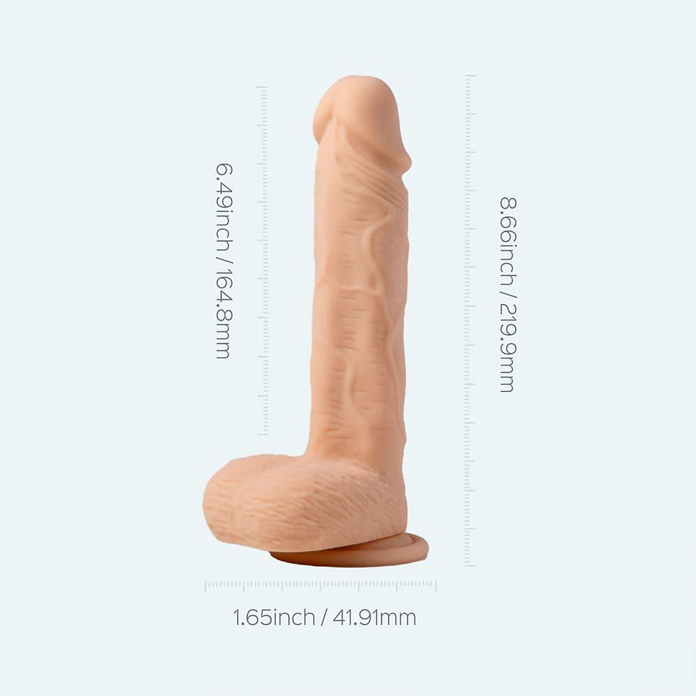 Thumbnail: Honey Play Box Paxton App Controlled Realistic Thrusting Penetrator Dildo 8.5"