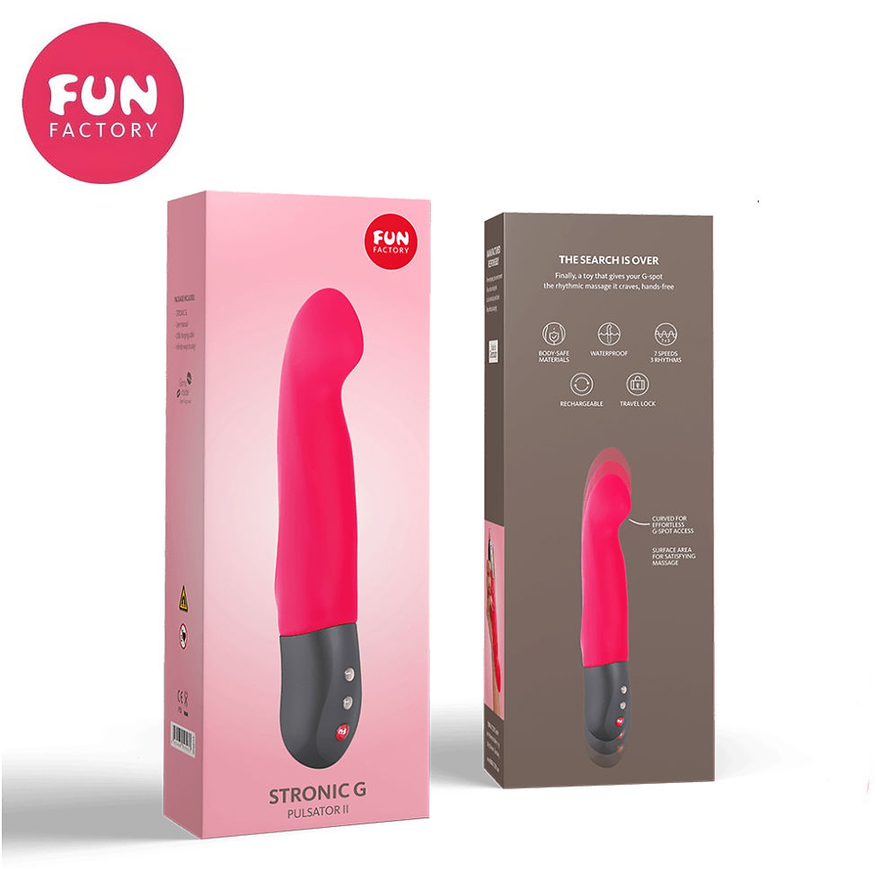 Thumbnail: Fun Factory Stronic G Thrusting Pulsator Dildo Vibrator
