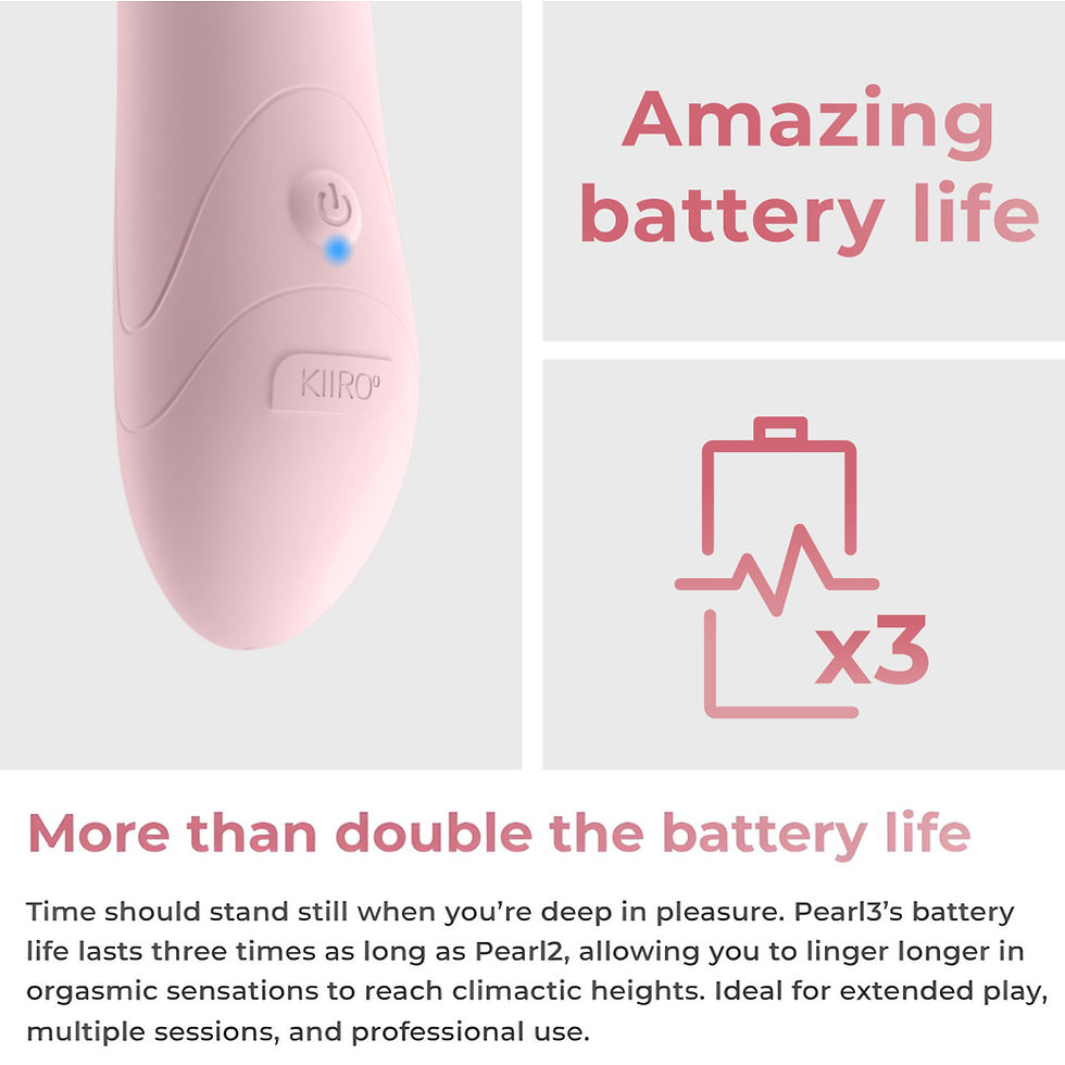Thumbnail: Kiiroo Pearl2+ Pearl3 Interactive G-spot Vibrator App Remote Control