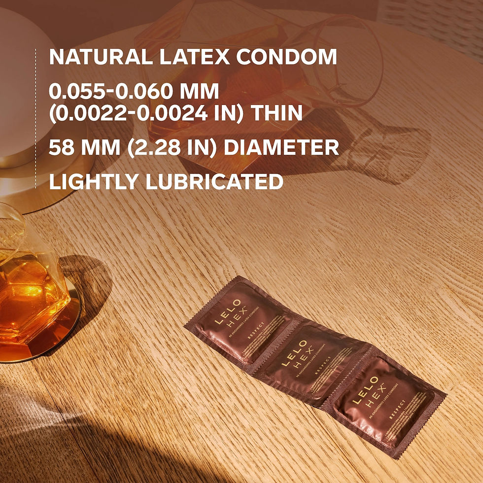 Thumbnail: Lelo HEX Original Respect XL Condoms 12 - 36 Pack