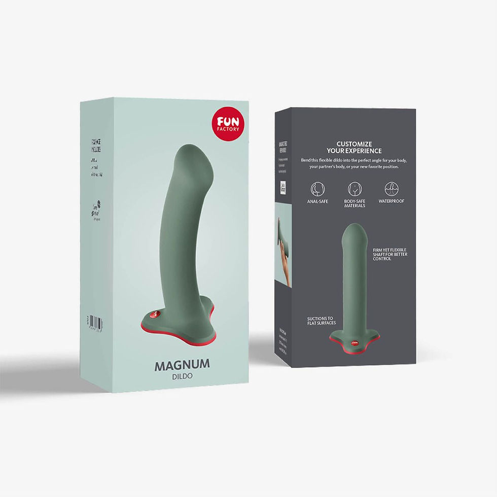Thumbnail: Fun Factory Magnum Dildo Strap On With Suction Cup