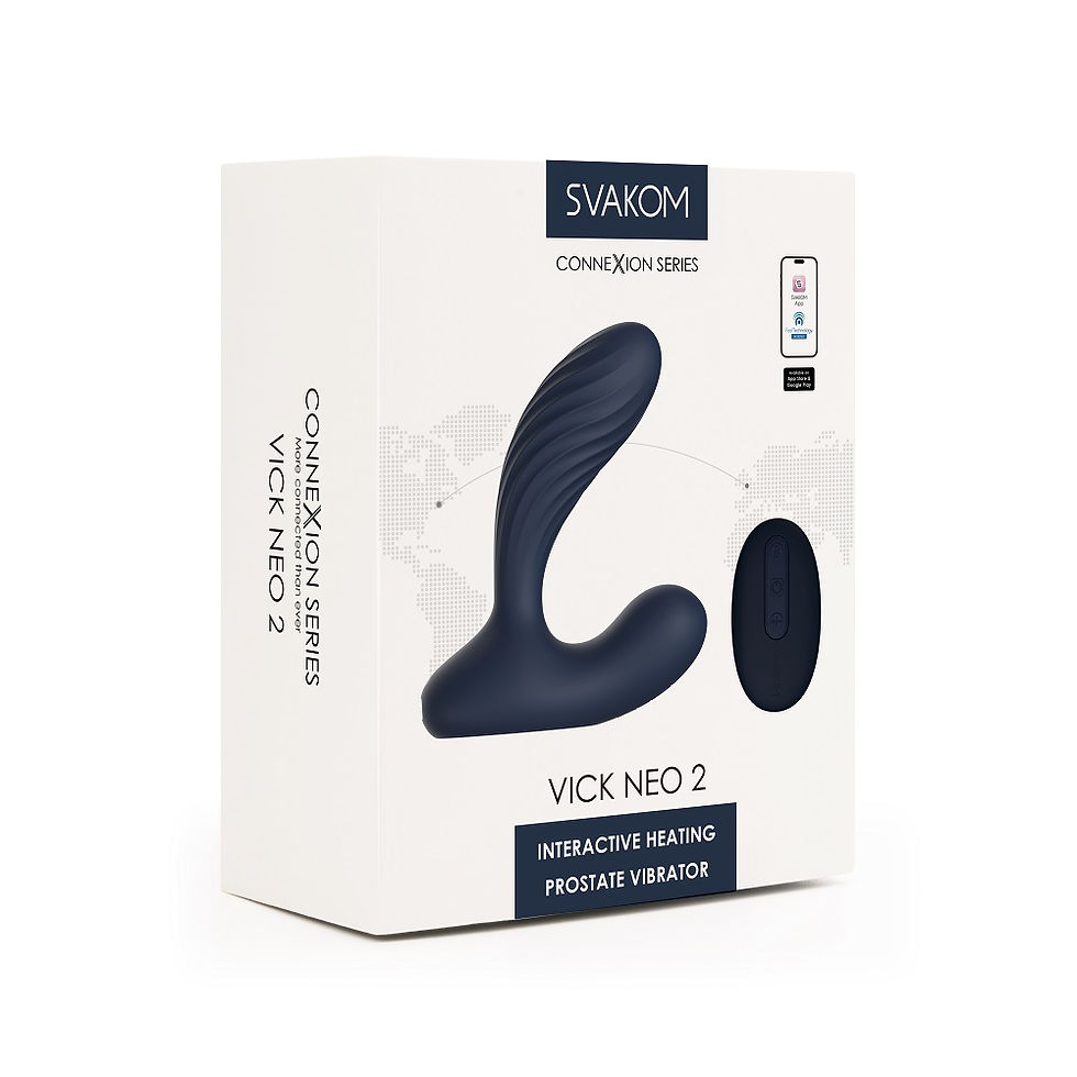 Thumbnail: Svakom Vick Neo 2 App Interactive Controlled Heating Prostate Vibrator Massager