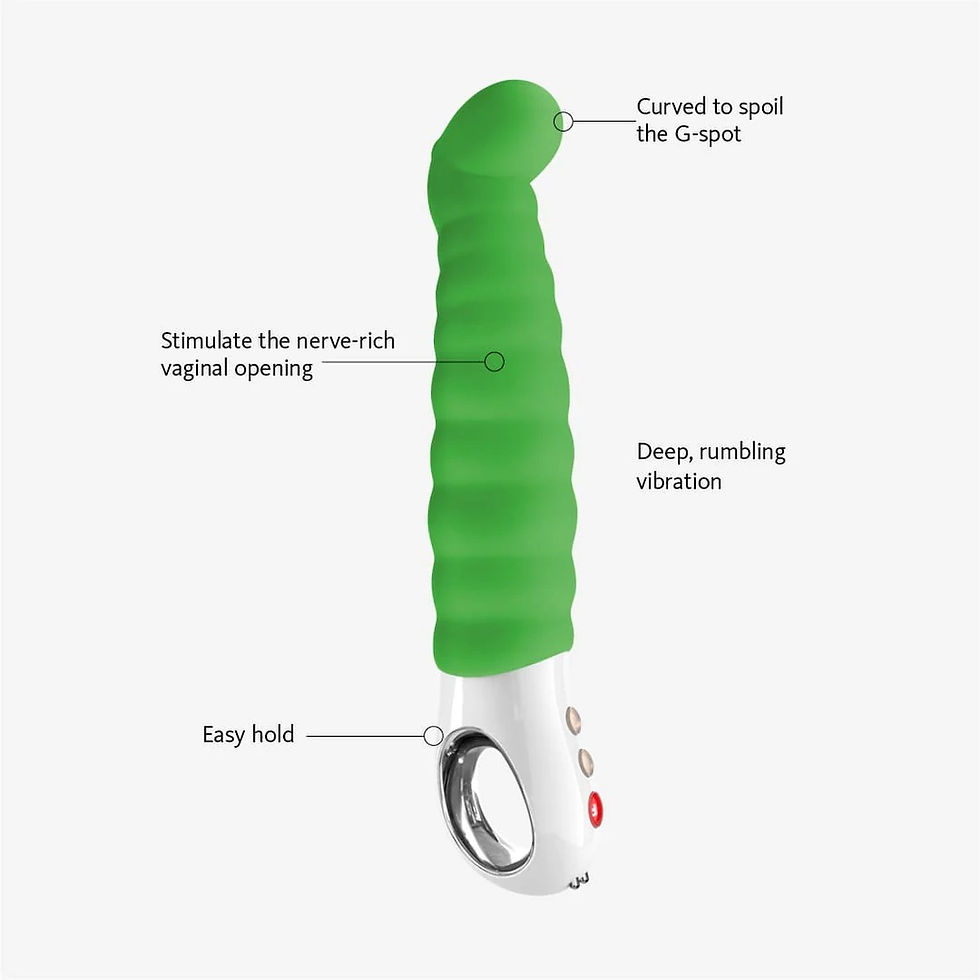 Thumbnail: Fun Factory Patchy Paul G‑Spot Vibrator Silicone Dildo