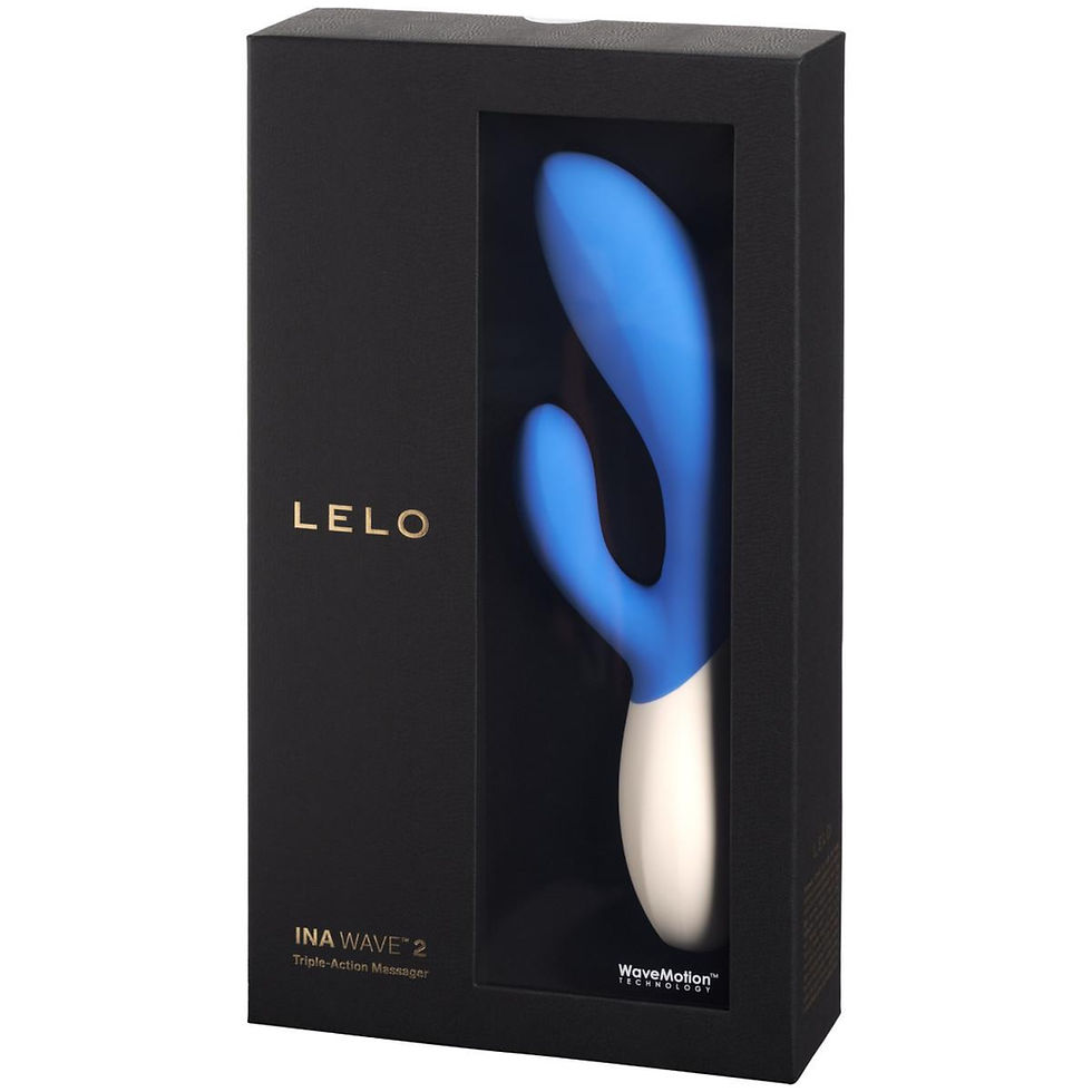 Thumbnail: Lelo Ina Wave 2 Dual Action Rabbit Vibrator