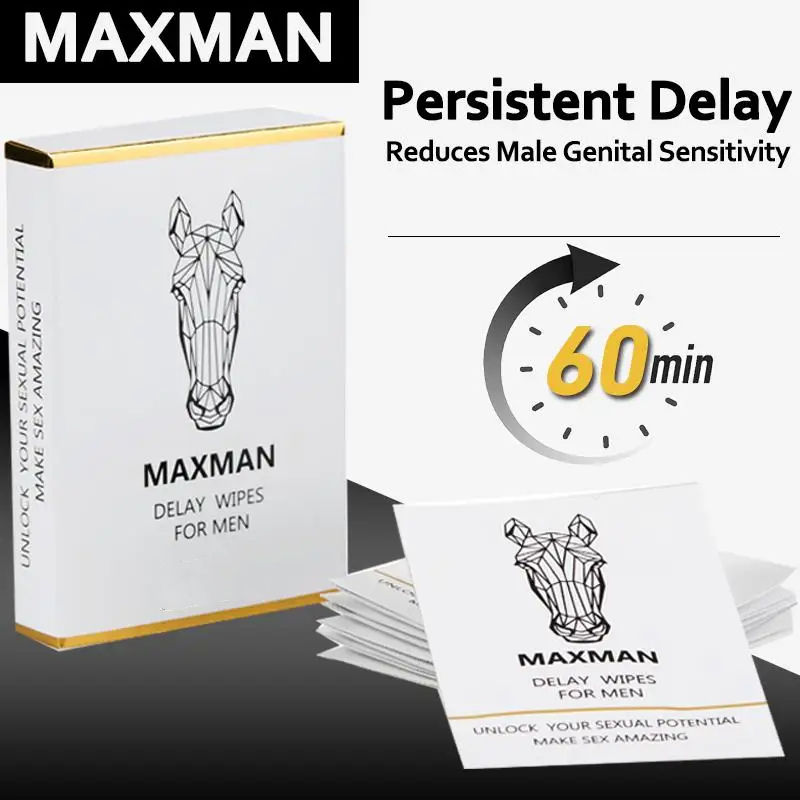 Thumbnail: Erection Prolong Sex Delay Gel Wipe For Man