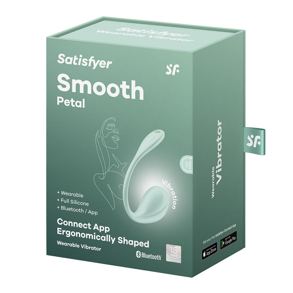 Thumbnail: Satisfyer Connect Smooth Petal App Controlled Wearable Panty Vibrator