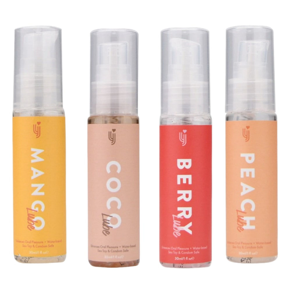 Loving Joy Flavoured Water-Based Lubricant Mango Chocolate Strawberry Peach