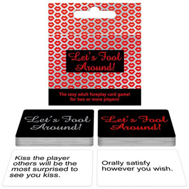 Let's Fool Around Couples Sex Card Game