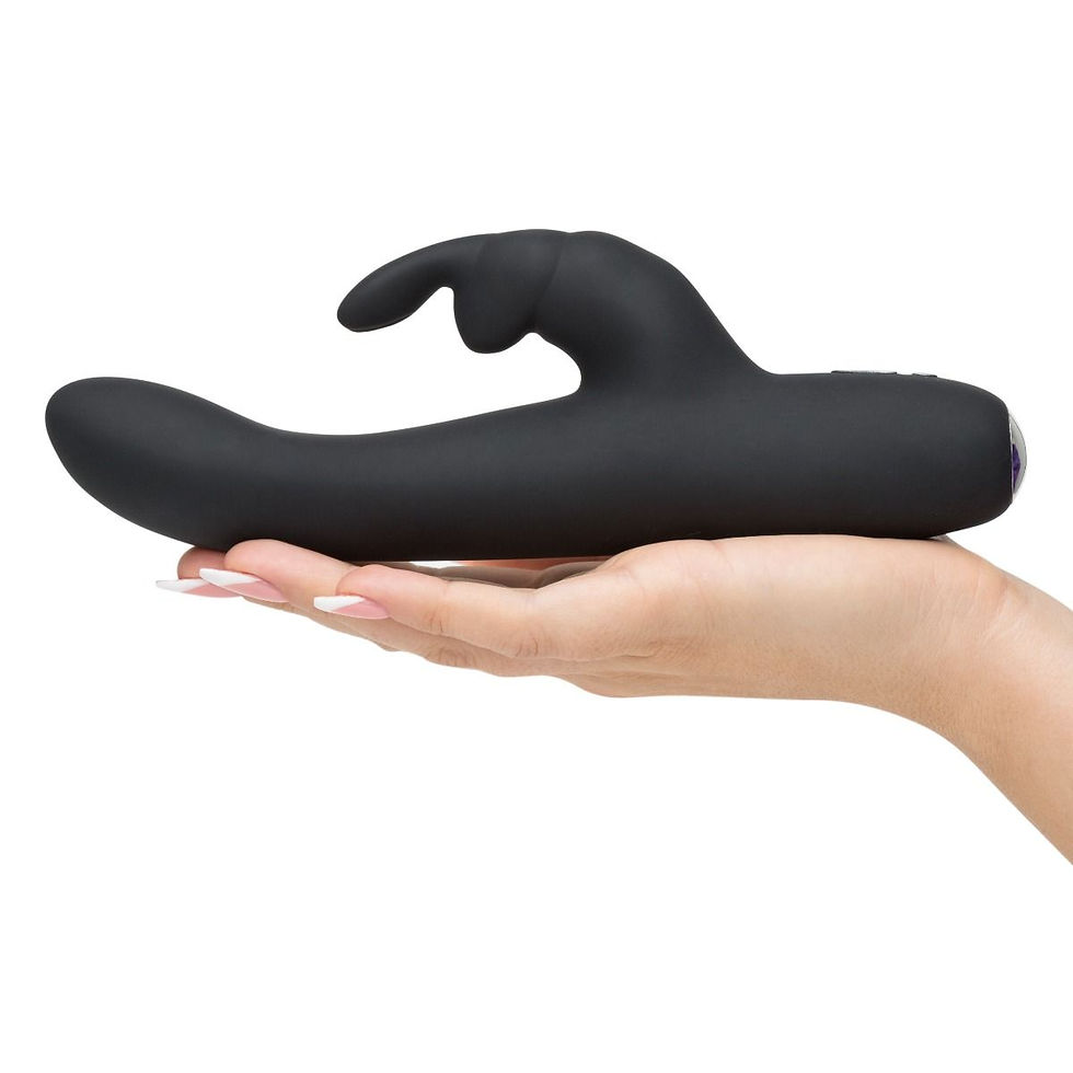 Thumbnail: Fifty Shades of Grey Greedy Girl Slimline Rabbit Vibrator