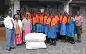 Group of people with large bags