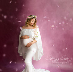 Photographe grossesse élégante Rennes