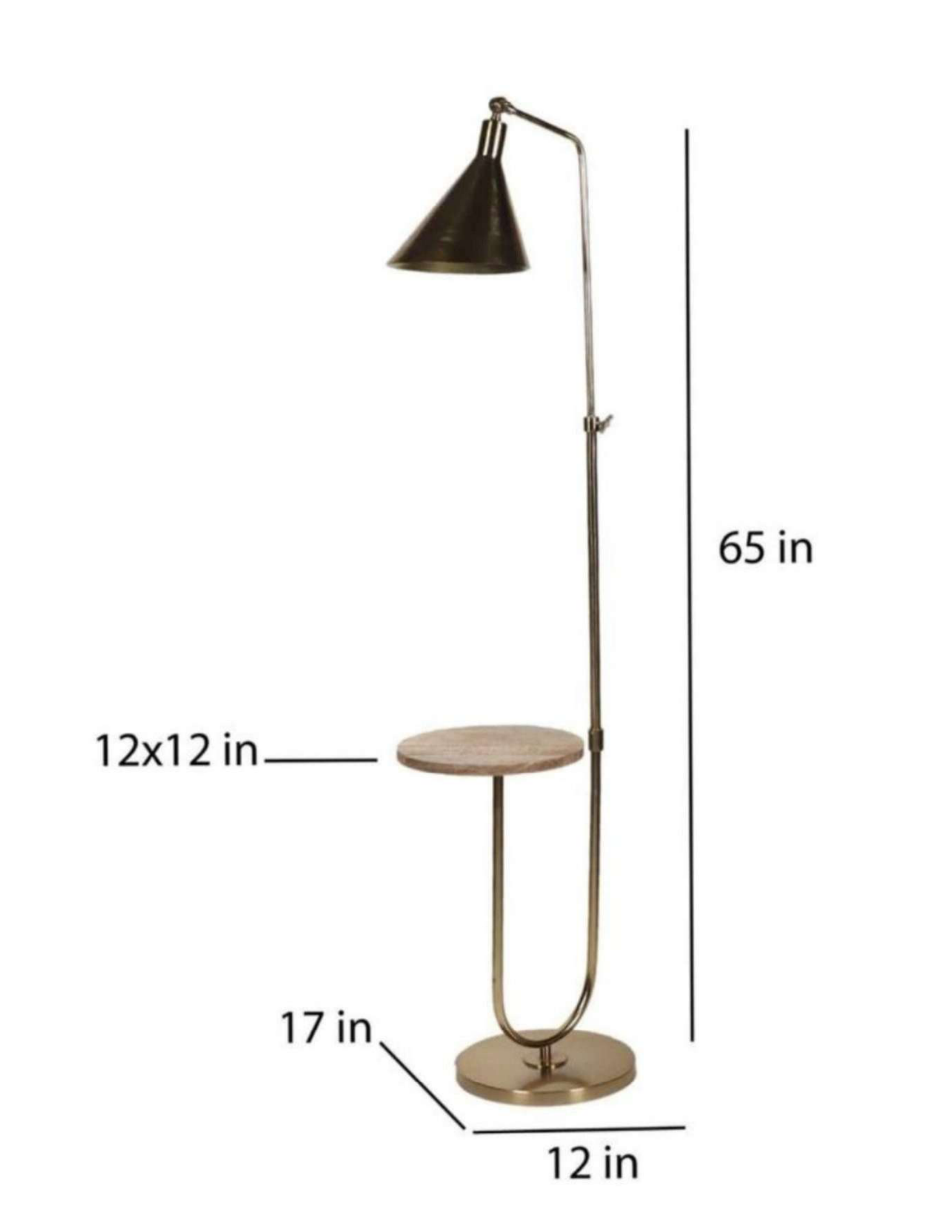 Gold Plated Iron Decorative Lamp – No. 35