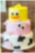 Torta animales de la granja 