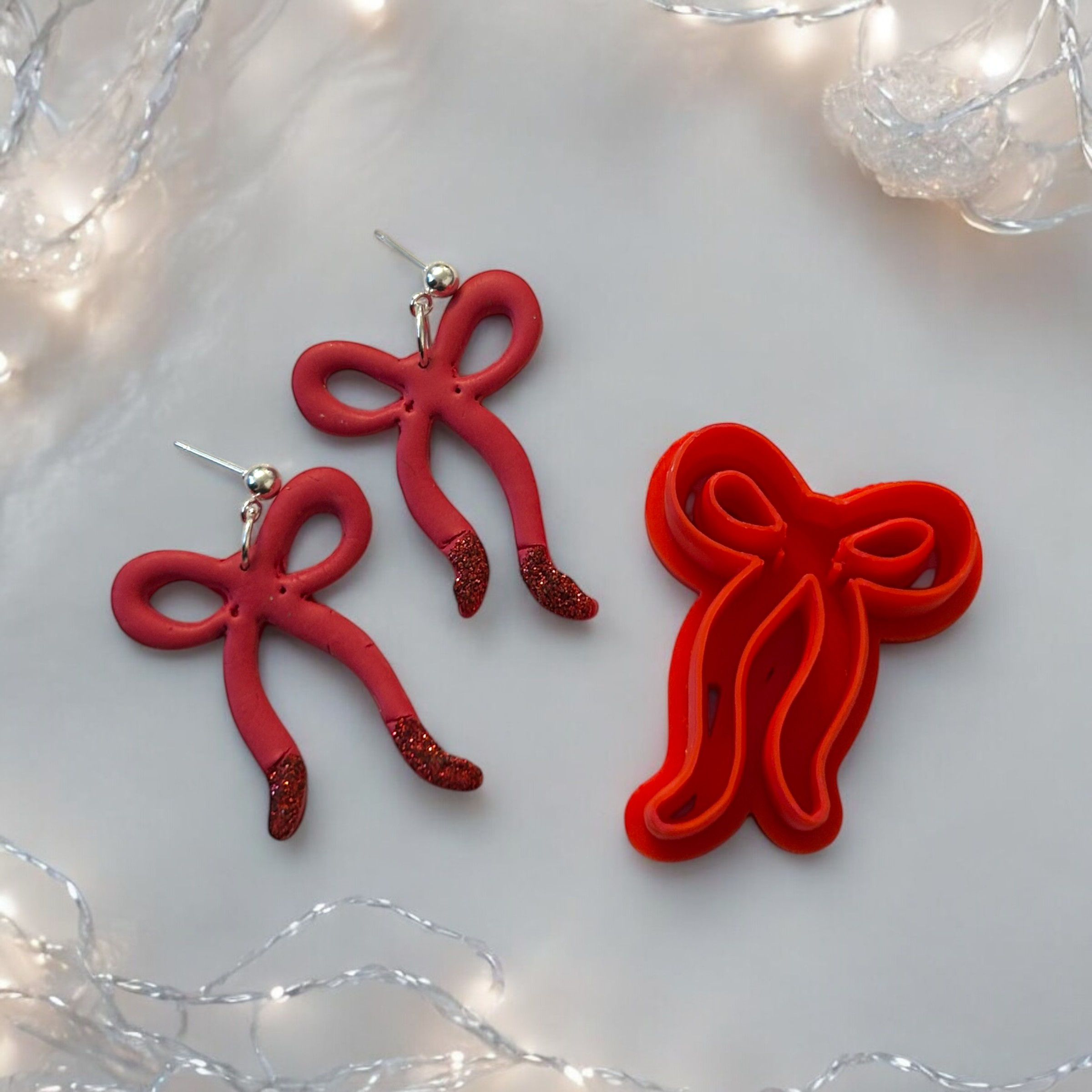 Ribbon Bow Clay Cutter