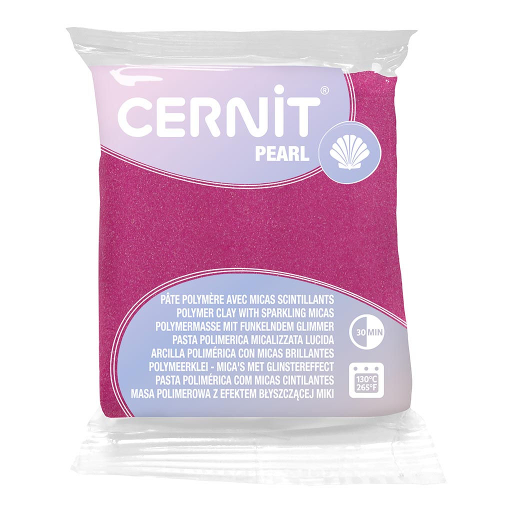 Cernit Polymer Clay Pearl (56g) - Magenta
