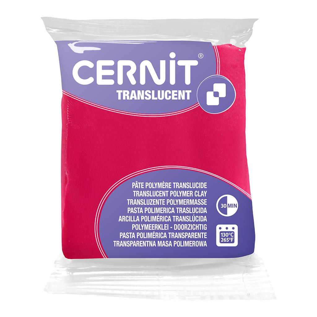 Cernit - Translucent  - Ruby (56g)
