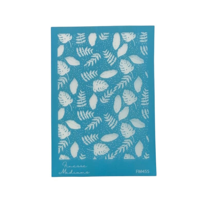 Leaves Print Silk Screen