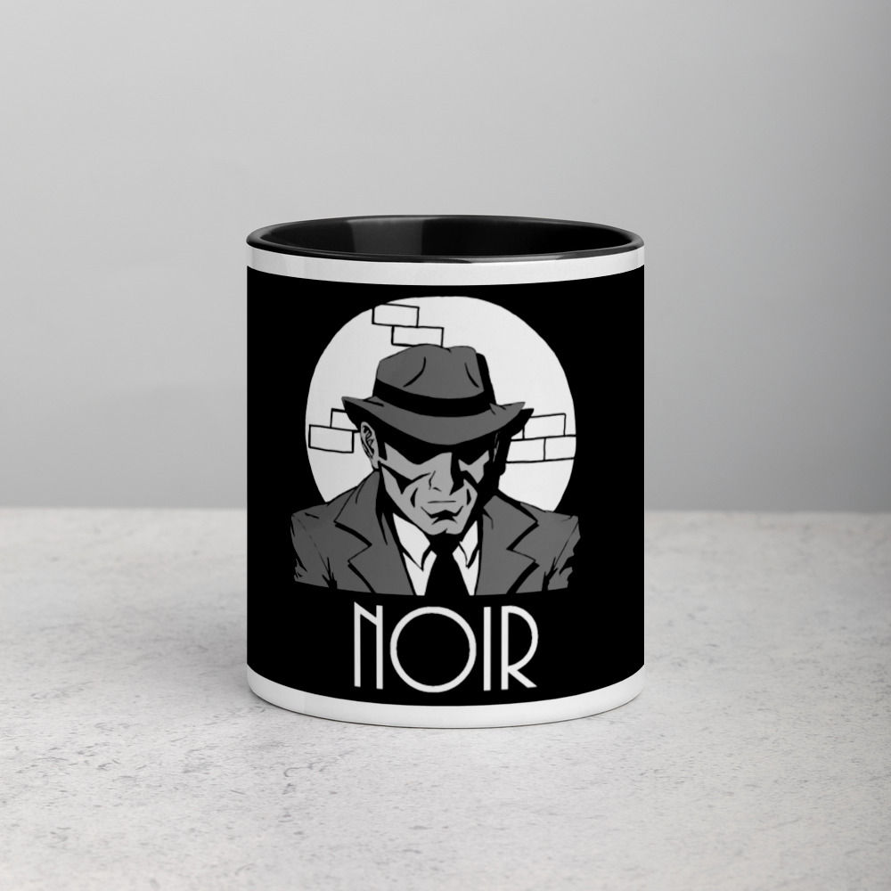 "Noir" Mug with Color Inside