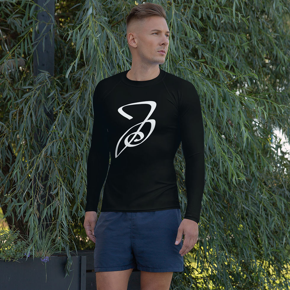 J Logo Men's Rash Guard