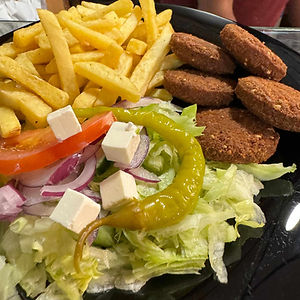 Falafel Plate Plato Falafel