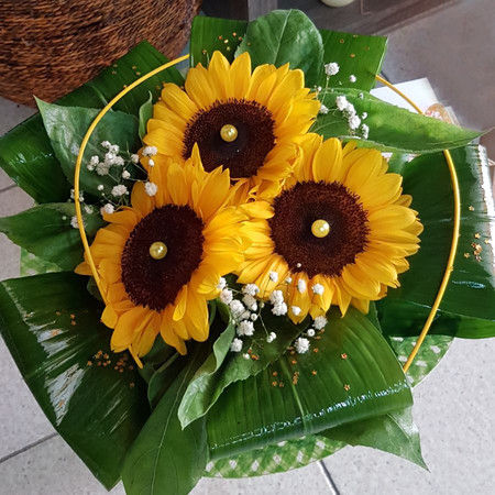 mazzo di girasoli